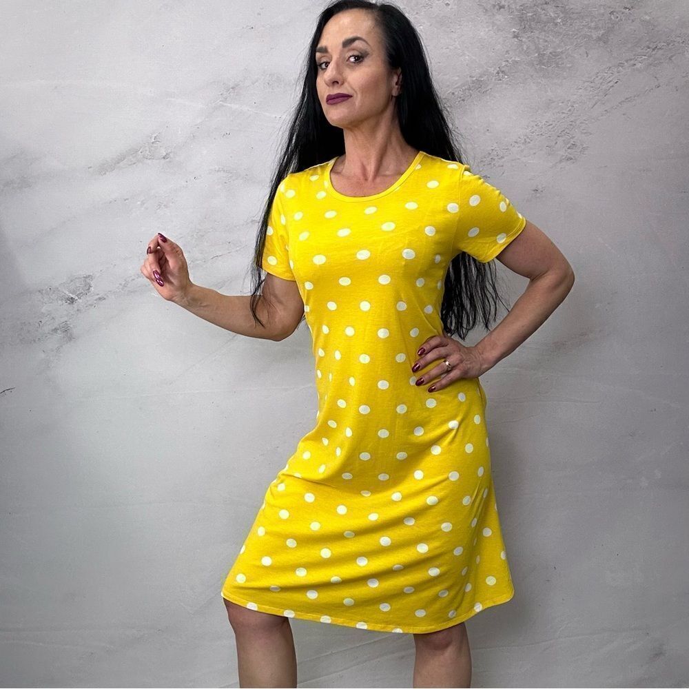 NWT Lularoe polka dot beautiful dress Jessie